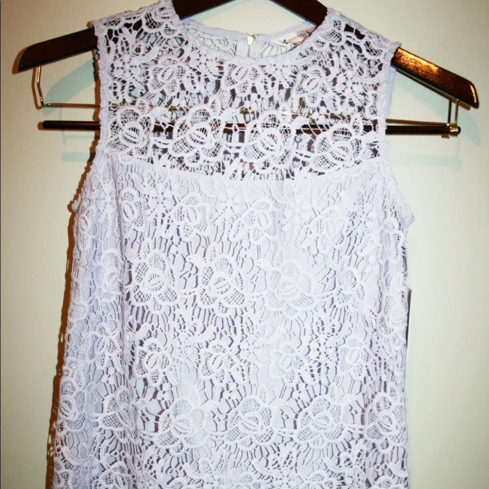 NWT Nanette Lepore Floral Crochet Top